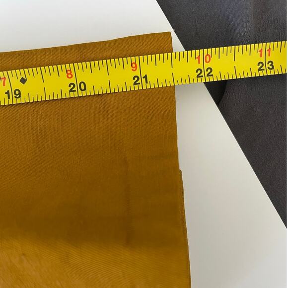 Elizabeth And James Yellow Linen Blend Blazer Women's Size 6 - Picture 12 of 13